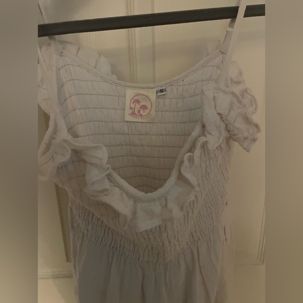 Scrunch Ruffle Top Dress - Picture 8 of 9